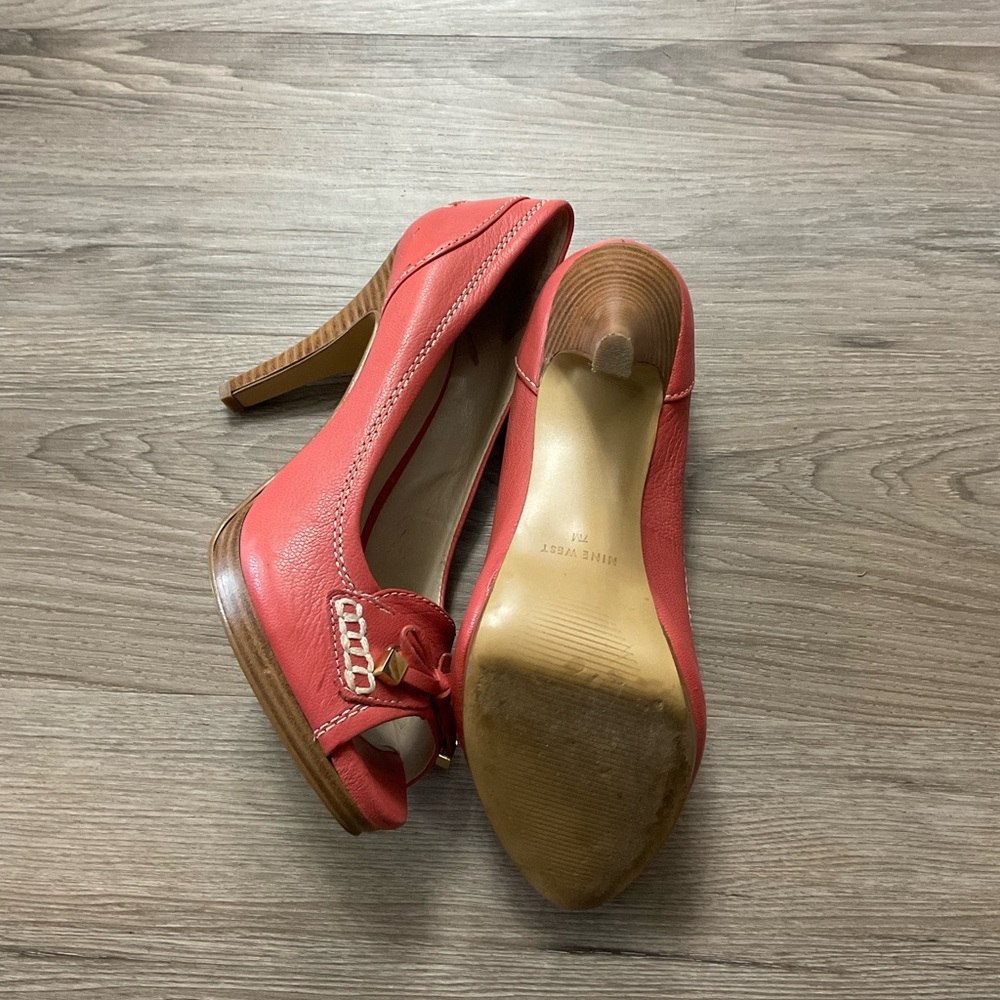 Nine West Platform Heels size 7 - Picture 3 of 4